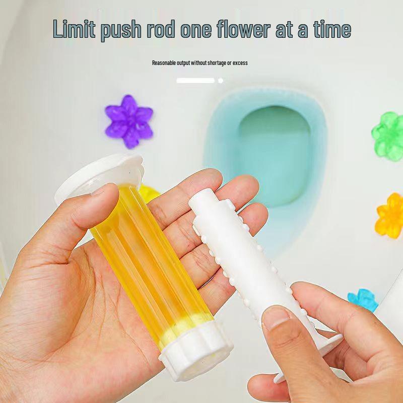 14-Piece Long-Lasting Floral Fragrance Gel Toilet Bowl & Bathroom Deodorizer Cleaner