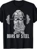 Women's Blessed Mom Grandma Letter Print T-shirt | Loose Fit
