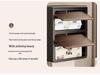 Vintage Wood Grain Wall-Mounted Tissue Box & Storage Rack - Double-Layer, Punch-Free Toilet Paper Holder