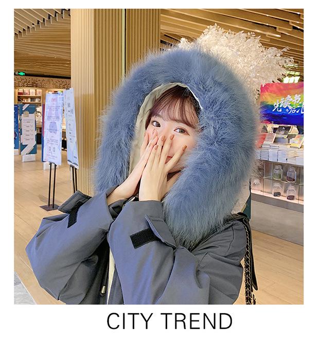 Women's Winter Down Cotton Padded Jacket - Hong Kong & Korean Style, Dongdaemun Inspired, Loose Fit, Ideal for Students