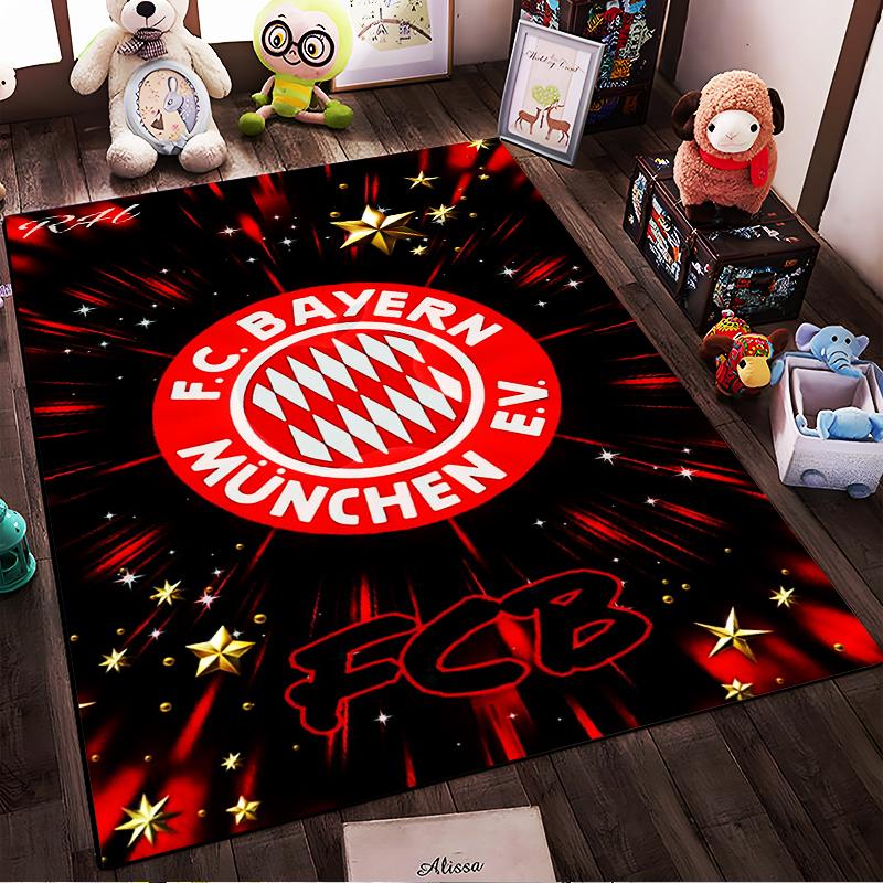 Tappetino per pavimenti FC Bayern München, adatto come tappetino antiscivolo per il soggiorno o il divano della camera da letto