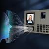 Fingerprint Time Clock, Face Biometric Fingerprint Password Attendance Machine for Employees Small Business with TFT LCD Screen, Up To 1500 Users (US