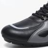 New Mens Leather Shoes Flat Bottomed Casual Sports Shoes Lightweight Comfortable Male Trainers Breathable Skateboard Board Shoes