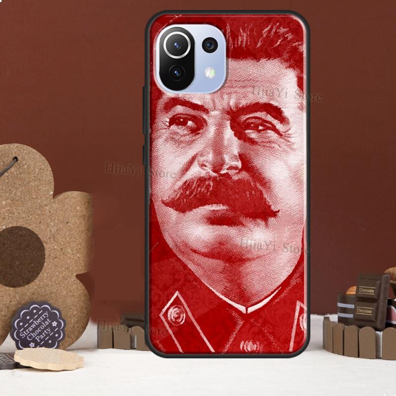 Russian Commander Stalin Funda For POCO F5 X3 X4 X5 Pro F4 GT C40 F3 Case For Xiaomi 11T 12T Pro 12 X 13 Lite Cover