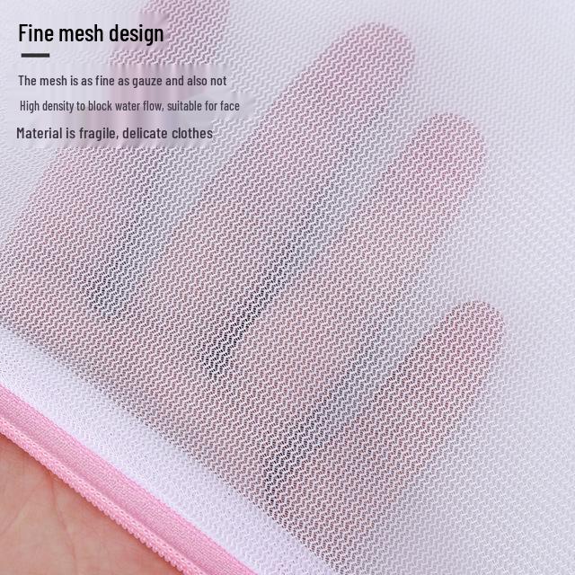 Anti-Deformation Mesh Laundry Bag – Protective, Thickened Fine & Coarse Mesh for Machine-Washable Lingerie and Bras