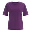 Shop   Women S Slub Round 100  CoTTon Summer ShorT Sleeve T ShirT Black Dai wSh 