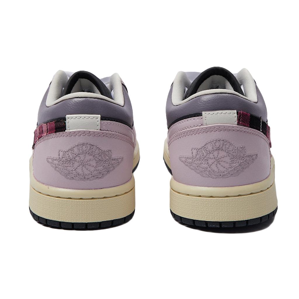 Jordan Air Jordan 1 Low Raspberry Bailey's Abrasion Resistant Breathable Low top Vintage Basketball Shoes Women's DC0774-001(Team15-)