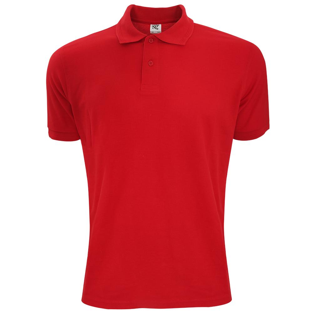 SG Mens Polycotton Short Sleeve Polo Shirt