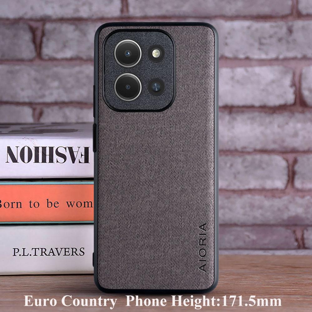 Case for Realme  C85 C75 4G 5G funda Soft TPU Master Hard Textile Leather Fashion Phone Cover Coqua for realme C75 Case capa