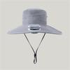 Rechargeable Outdoor Fisherman Hat Built In Fan Solar Charging Lightweight Breathable Sun Protection For Men Women
