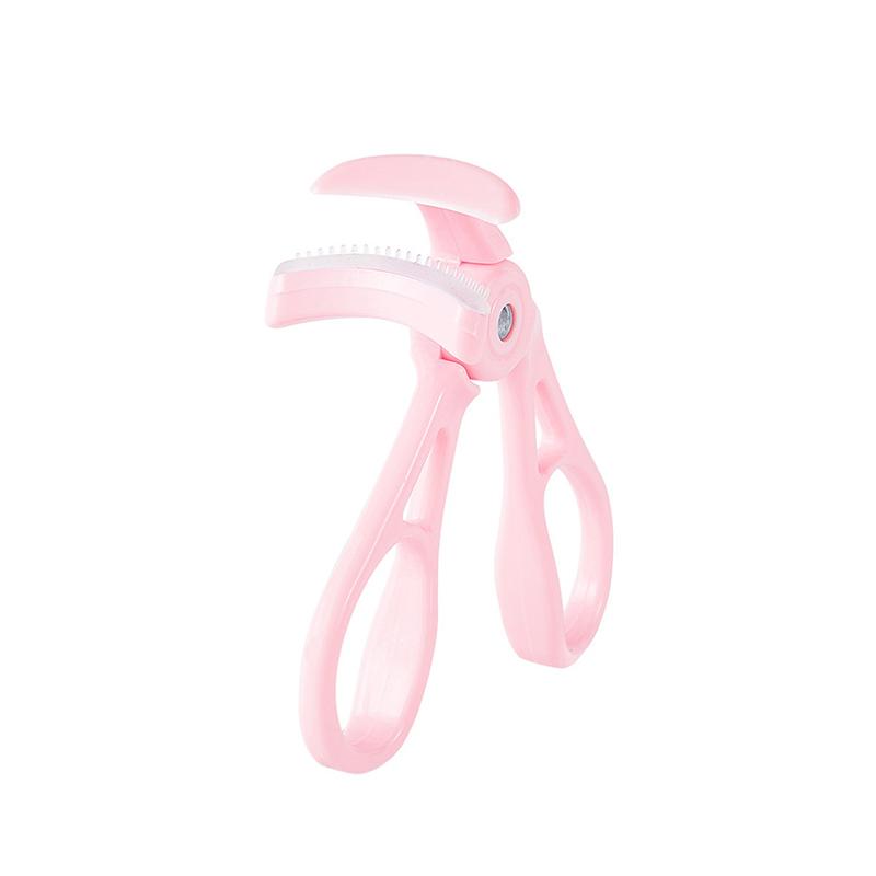 

Пластиковые щипцы для завивки ресниц Широкоугольные щипцы для частичного макияжа Косметический зажим для завивки ресниц Инструмент для подтяжки ресниц Зажим для завивки ресниц Расческа розовый