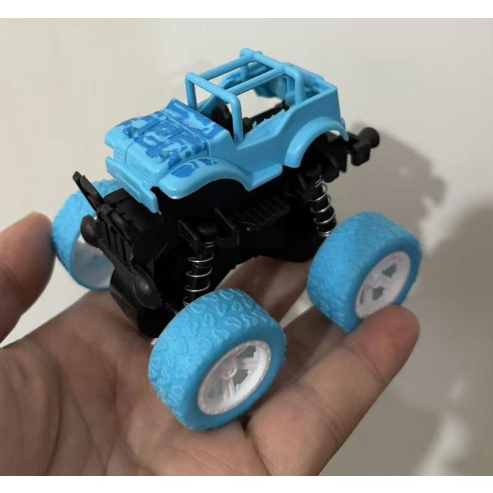 1PCS Kids Four-wheel Drive Inertial Shatter-Proof Model for Children Boy Toy Car Simulation Off-road Boy Gift Railed/Motor Gift