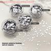 Shiny Silver Sequins Nail Art Stickers 1 Jar Mix Shapes Starlight Love Star Slice Manicure Paillette Charms for DIY Beauty