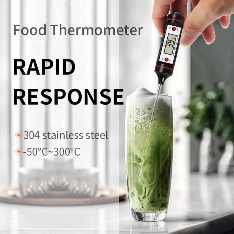 Digital Meat Thermometer Cooking Food Kitchen BBQ Probe Water Milk Oil Liquid Oven Digital Temperaure Sensor Meter TP101