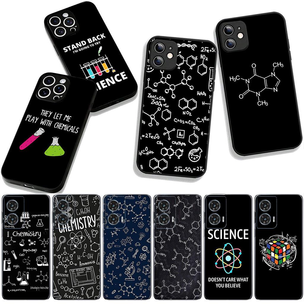Chemistry Science Cover Phone Case for Samsung Galaxy S25 S24 S22 S23 FE Ultra Plus A56 A05 A06 A15 A16 A55 S7 Edge