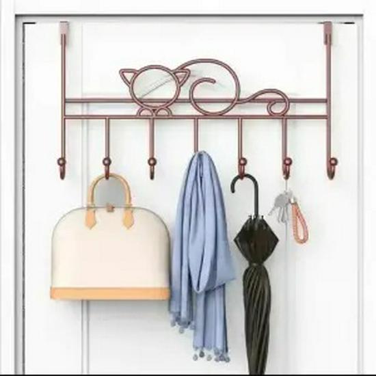 Наддверный бесследный крючок-вешалка - Без гвоздей, простая установка для пальто и шляп