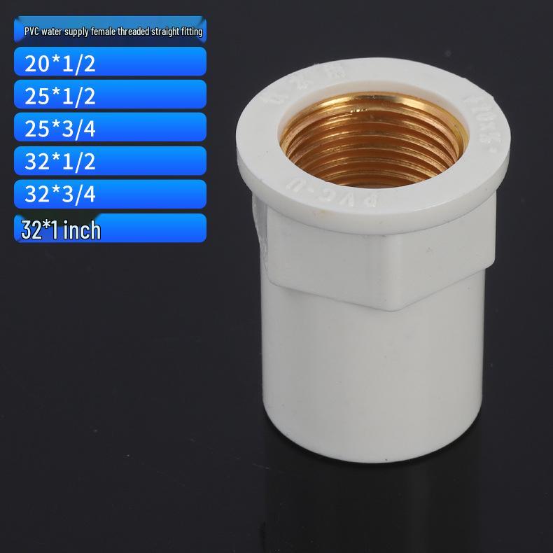 Copper Male Thread Elbow and Tee PVC Water Supply Fittings
