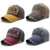Spring Fashion Denim Hat, Baseball Cap, Embroidered English Sun Hat, Outdoor Sports Hat, Suitable for Both Men and Women