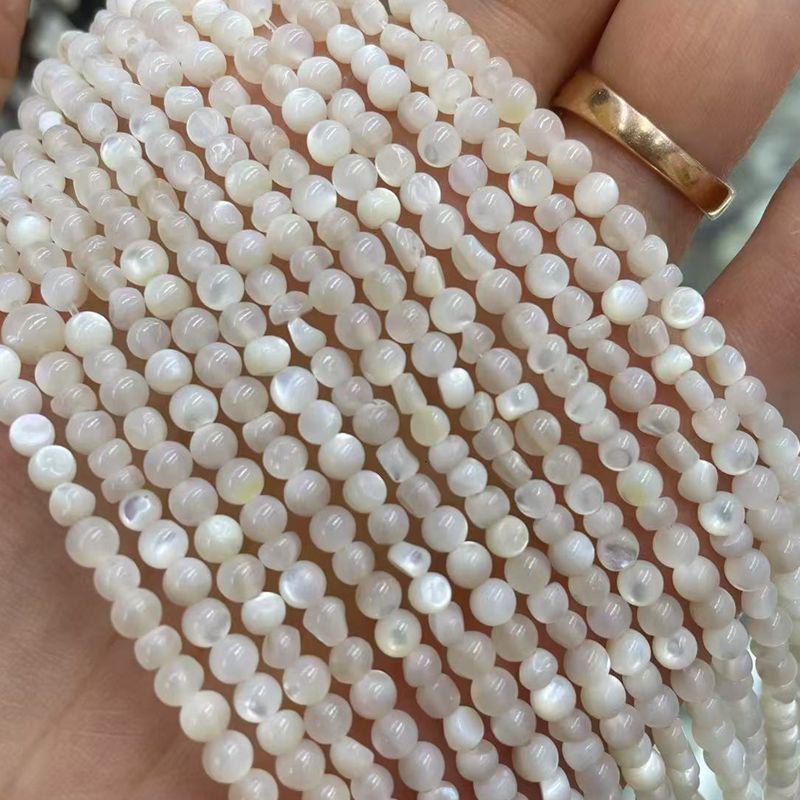 High Brightness White Mother of Pearl Shell Crushed Stone, 3-6mm Square Beads for DIY Necklace and Bracelet Accessories