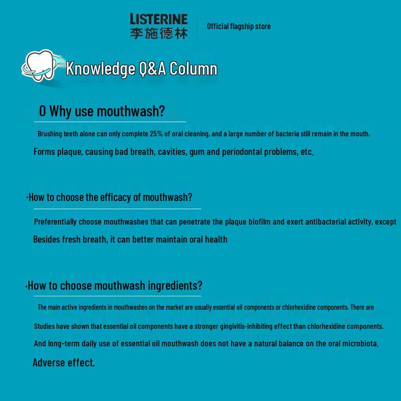 Listerine Natural Orange Mouthwash