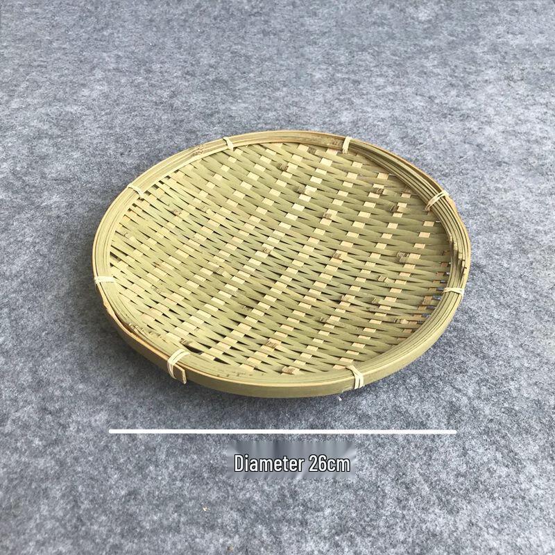 Woven Bamboo Fruit & Snack Basket Set