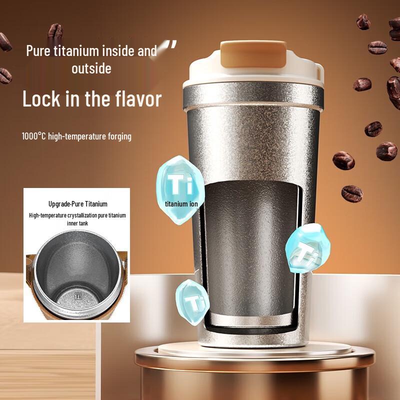 Ti-Metic Pure Titanium Insulated Mug