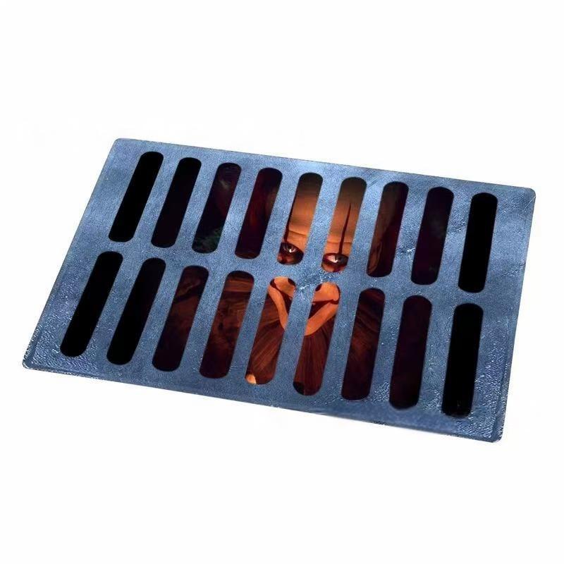 

3D Visual Clown Carpet Halloween Decoration Doormat Anti-Slip And Dirt-Resistant Entrance Floor Mat Home Decoration 50x80cm 20x31inch