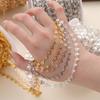 1 Meter Hollow Out Double Heart Chains Copper Classical Chain for Bracelet Necklace Jewelry Making Accessories