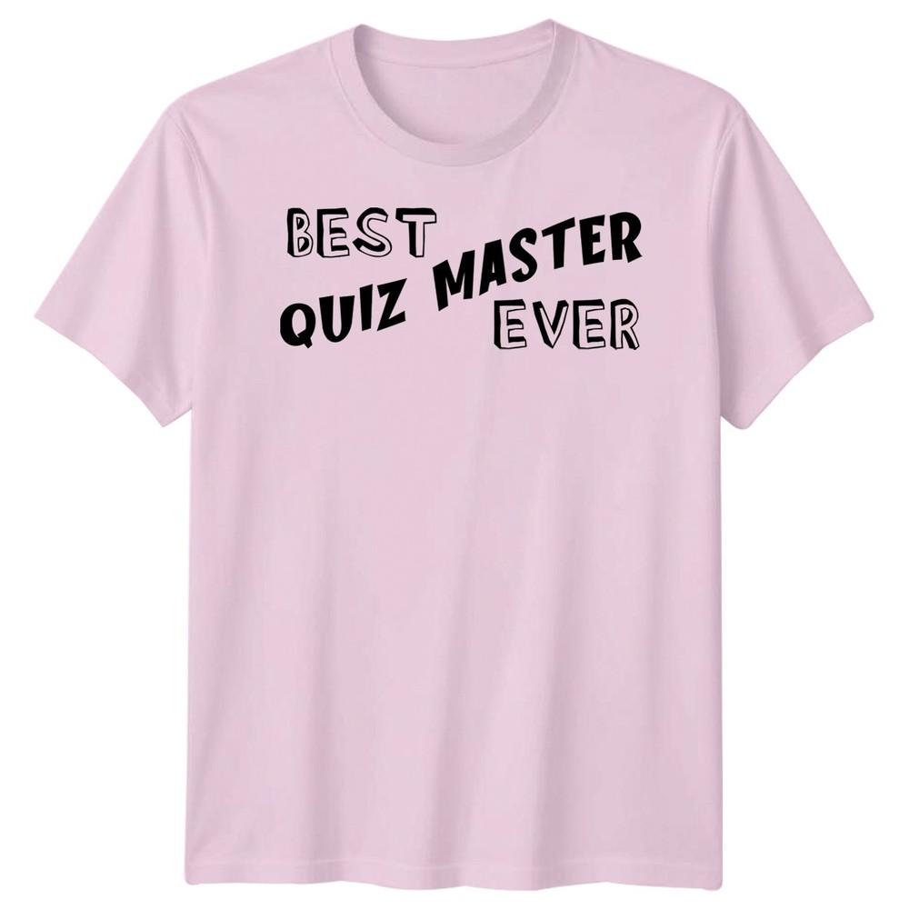 Best Quiz Master Ever Unisexs Unisex TShirt Tee Funny Unisex Gift