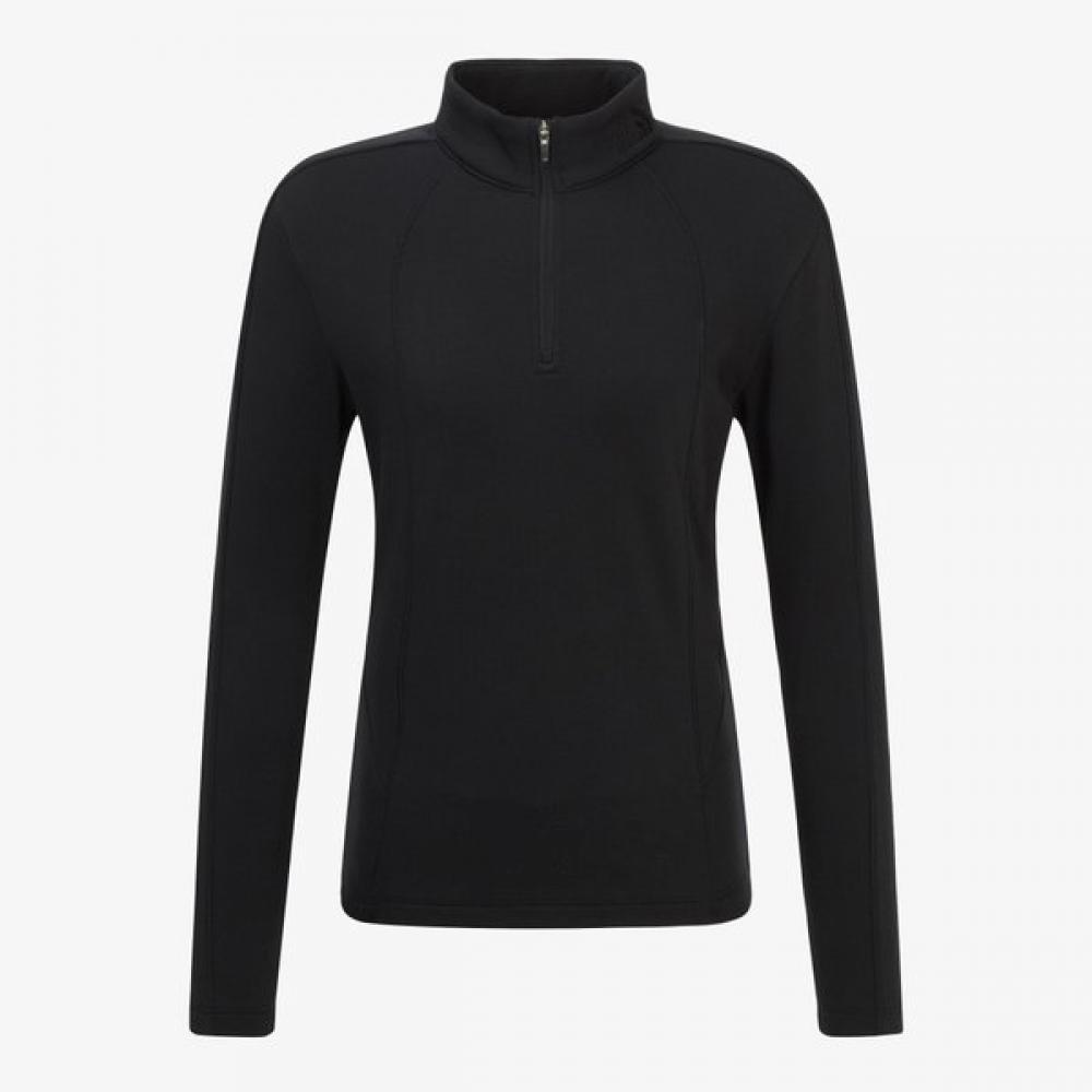 

The North Face Women S Long Sleeve Zip Up Black Nt7lr82a BLACK/085