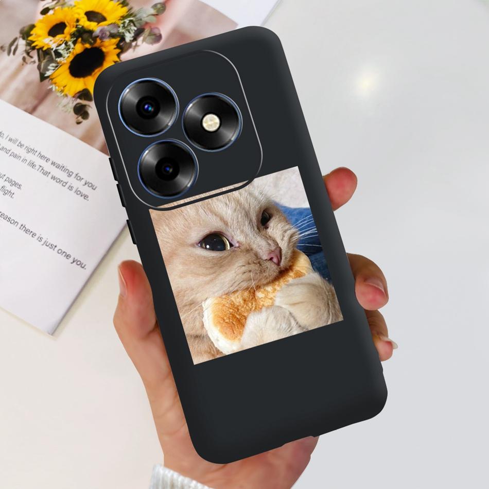 For Itel S23 Plus S681LN case itel S23 S665L Fashion Elegant Painted Soft Silicone TPU Phone Back Cover For Itel S23+ S23Plus
