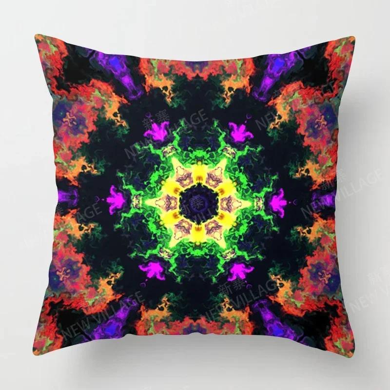 

Осенний Домашний Декор Осенний Декор Гостиной Наволочка для Декоративной Подушки Диван Бохо Наволочка Мандала 30x30cm бежевый