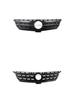 Front Bumper Grille Compatible with Mercedes-Benz ML-Class W166 (2012-2014)