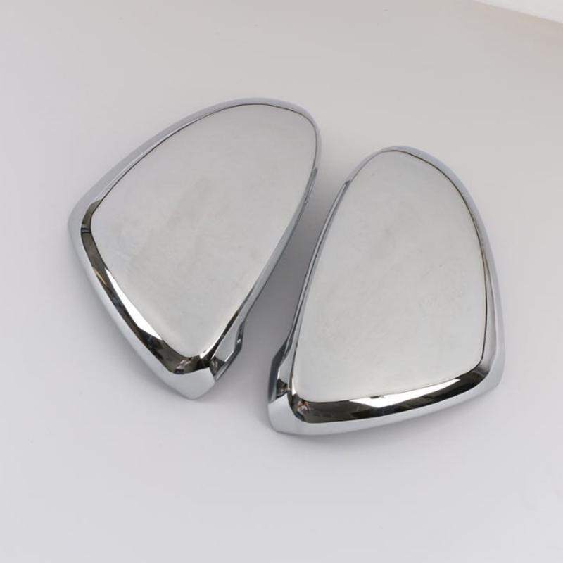 For Volkswagen Golf MK7/7.5 GTI/TSI R 2014- Car Side Rearview Mirror Cover Trim Sportsvan Chrome Silver Turn Signal Mirror