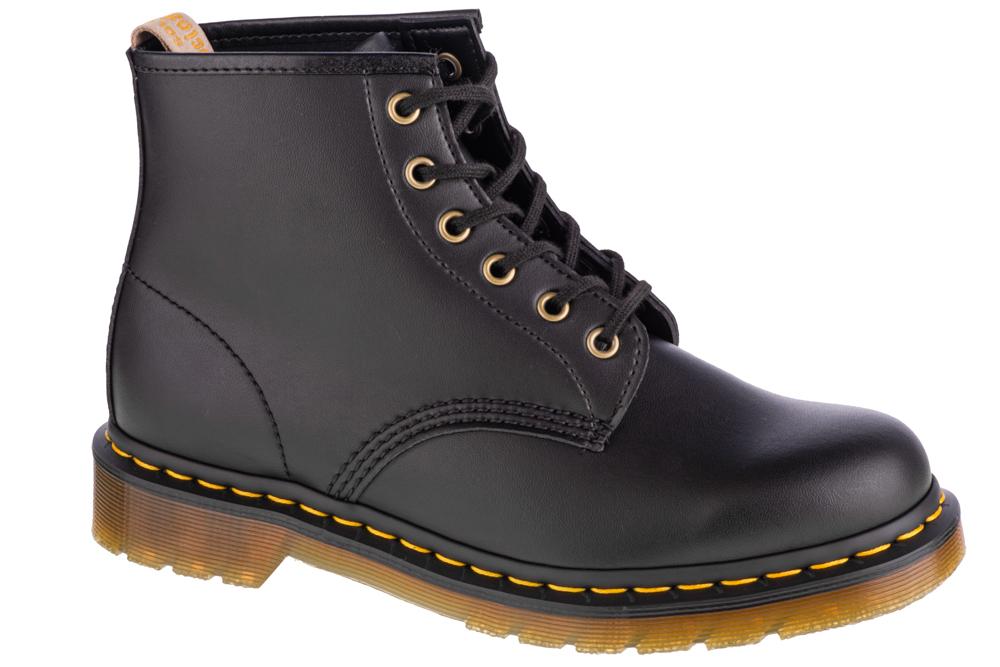 Dr. Martens 101 Vegan, Unisex black Bovver boots