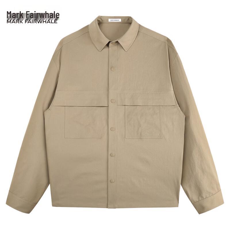 

Mark Fairwhale Men s Embroidered Workwear Long-Sleeve Shirt M