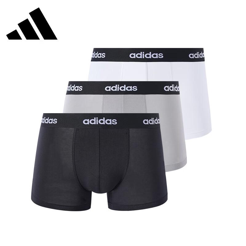 ADIDAS Men's 95% Cotton Quick-Dry Sports Briefs Multi-Pack