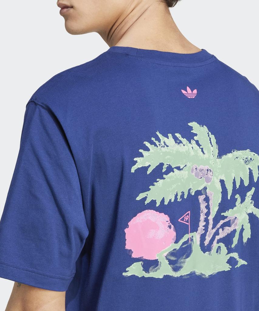 Adidas Leisure Badge Tee - Dark Blue / Jd6347