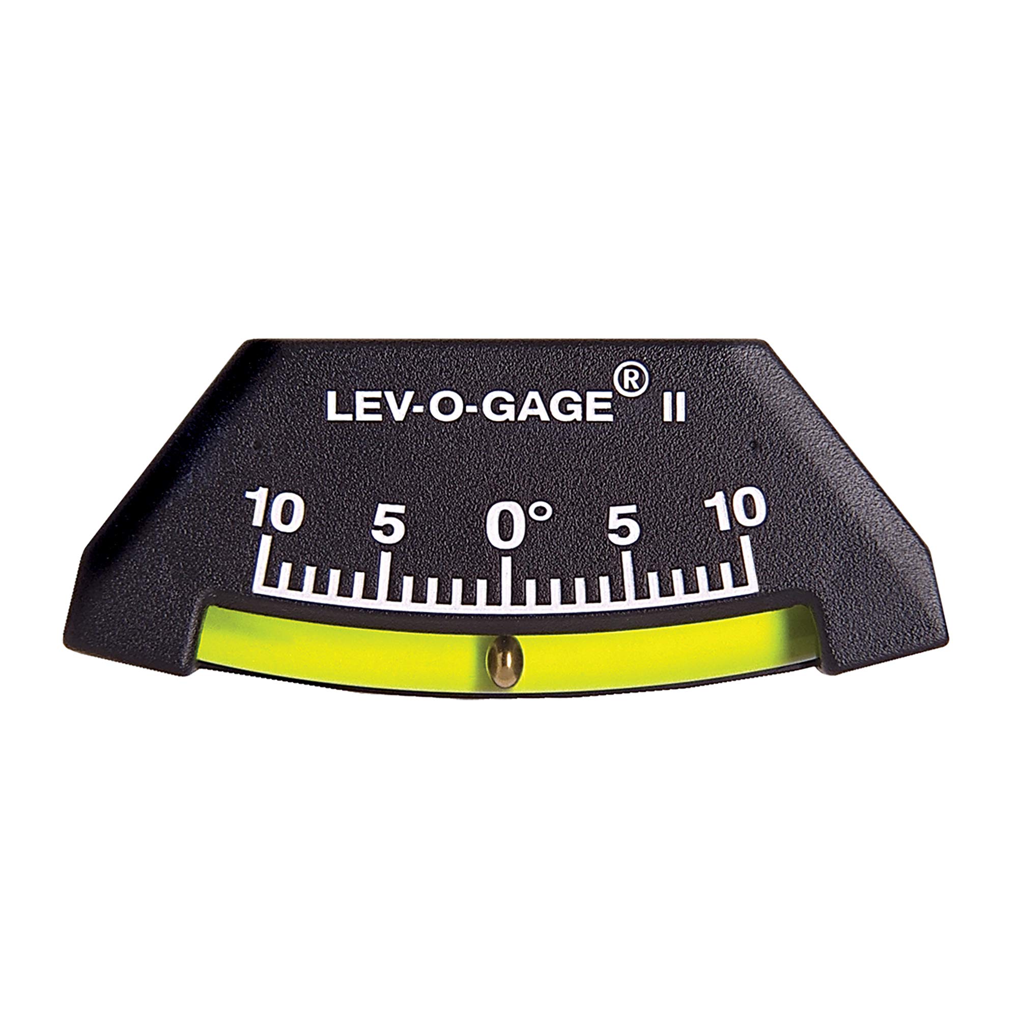 

Sun Company Lev-o-Gage II - Marine Inclinometer | Bow and Stern Trim Assistance | Shatterproof Flexible Tube Inclinometer for Boats