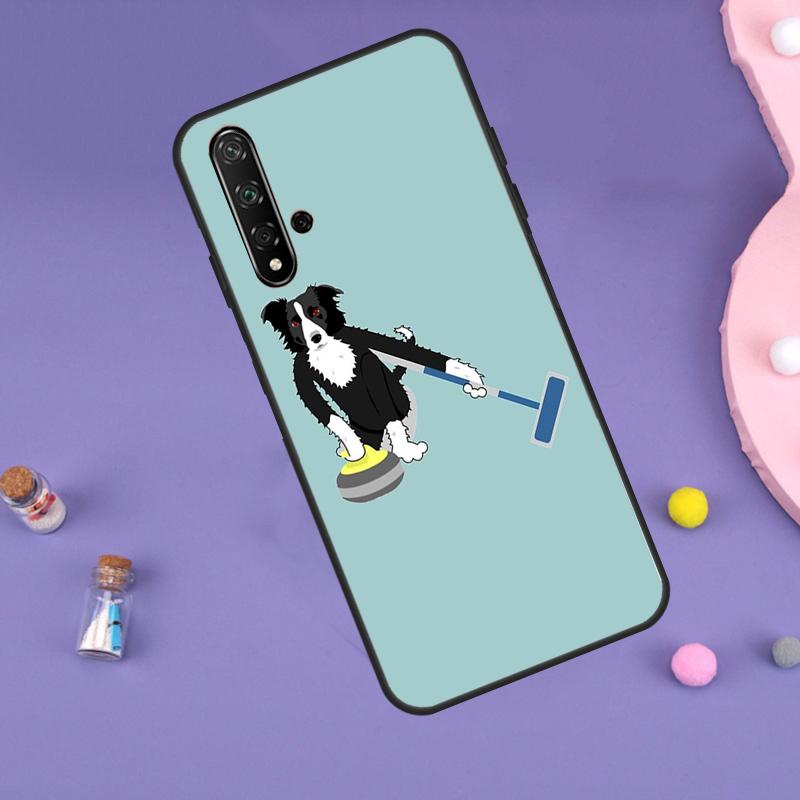 Border Collie Dog For Huawei Nova Y61 Y60 Y70 Y72 Y73 Y90 Y91 9 10 SE 7i 8i 11i 12i P30 P40 Lite P60 Pro Case