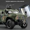 1/32 Dongfeng Mengshi Simulationslegierung Militärisches Geländepanzerfahrzeug Modell Pull-Back Sammlerstück Schreibtischornament
