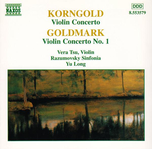 CD ERICH WOLFGANG KORNGOLD, KARL GOLDM - Violin Concerto / Violin Concerto N 8553579 Naxos 1997 Japan Classical Used
