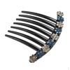 Comb With Rhinestones, 11.5 X 8.3 Cm, Hair Combs Clip For Women Girl