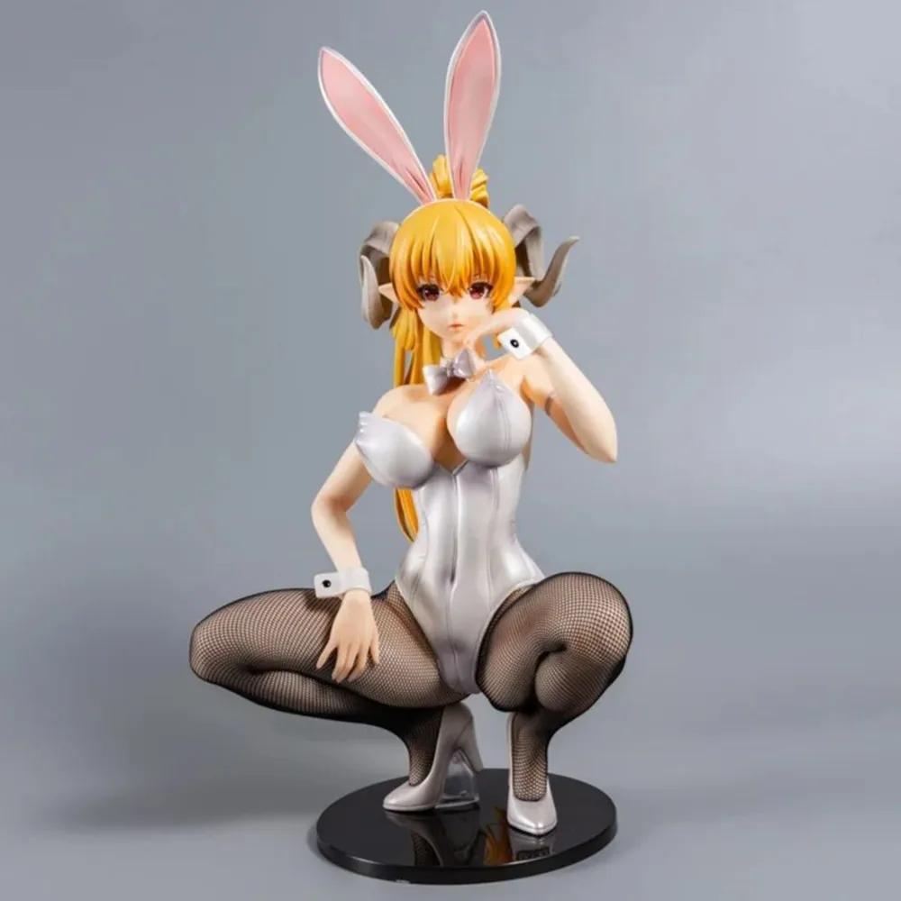 FREEing Anime Seven Deadly Sins Asmodeus Lucifer Bunny Sexy Girl 1/4 PVC Action Figure Adult Model Toy Collection Doll Gift