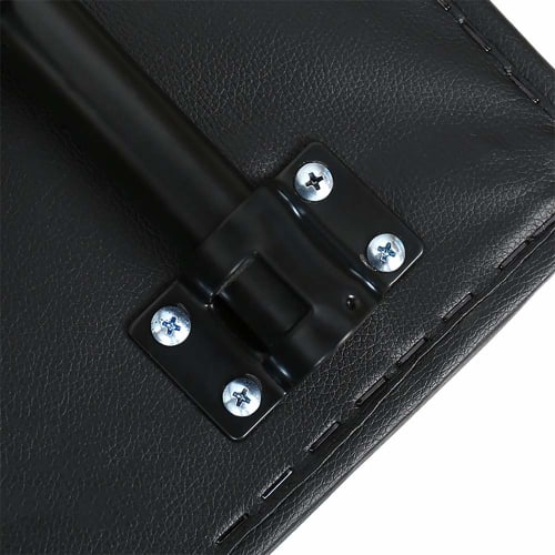 Folding Piano Stool, Keyboard Chair, 3-Level Height Adjustment, Non-Slip (Black, Pro)