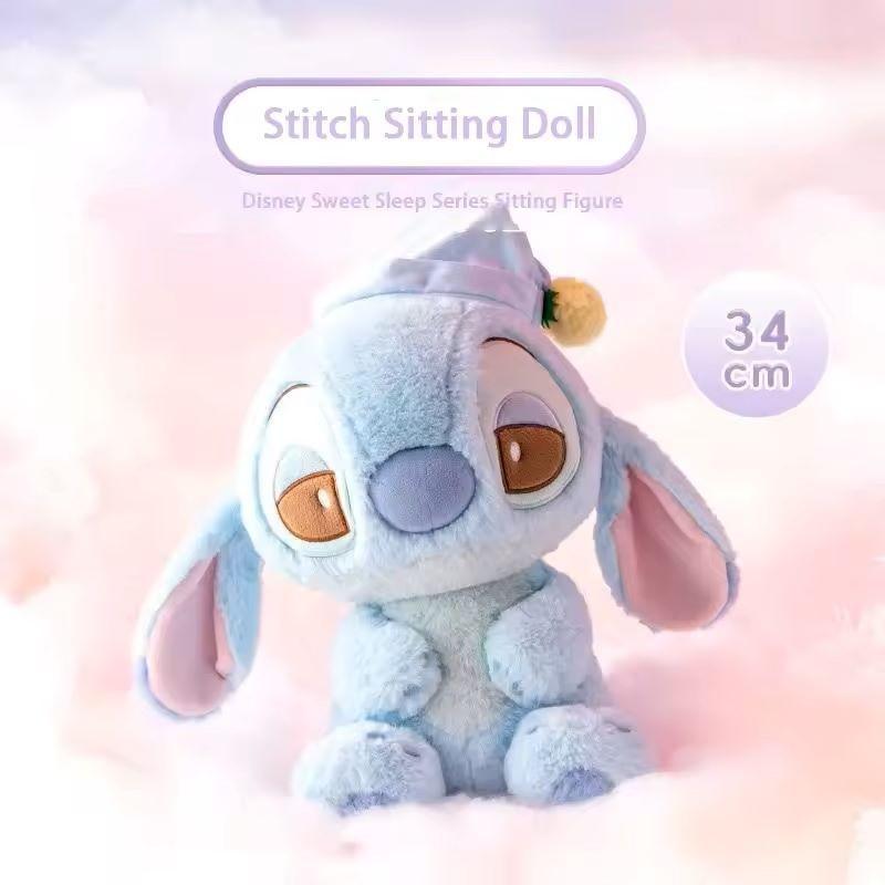 Lilo & Stitch Plush Toy, Blue, 30cm Decorative Pillow, Birthday Gift, Soft and Cute, Disney Licensed