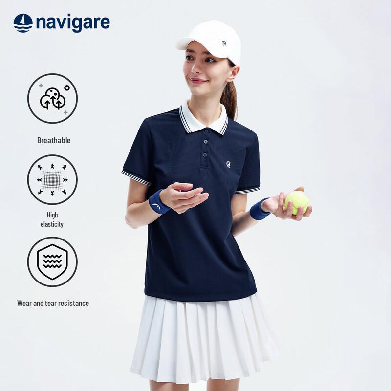 

Navigare Women s Contrast Polo Shirt M