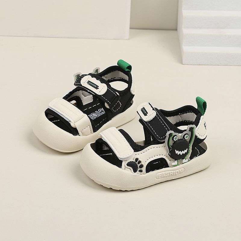 New children 2025 summer baby sandals soft sole boys toddlers infants leisure beach non-slip anti-kick women
