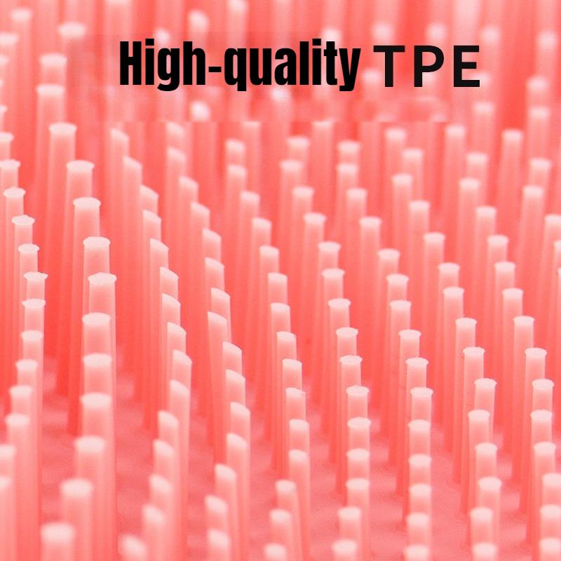 New Bathroom TPE Foot Massage Mat Rubbing Foot Cleaning Washing Brush Mat Bathtub Cushion Foot Bath Rubbing Massage Mat