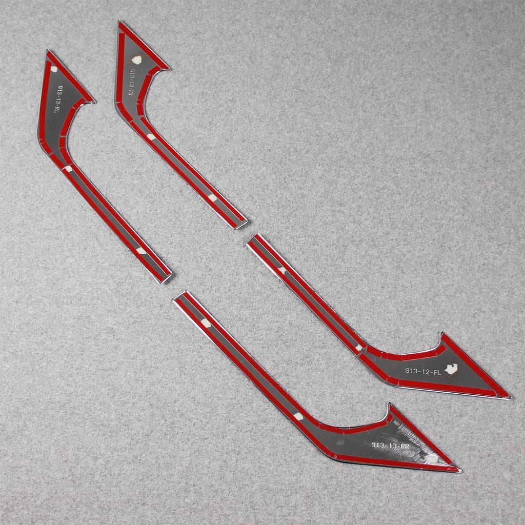 RUIQ Exterior Door Handle Chrome Parts for Toyota New 90 Series 2022 Custom Specially Designed for Toyota Voxy/Noah (January onwards) - Parts,